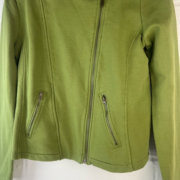 Kettlewell Chloe Green Moto Jacket, Medium - Picture 3 of 6